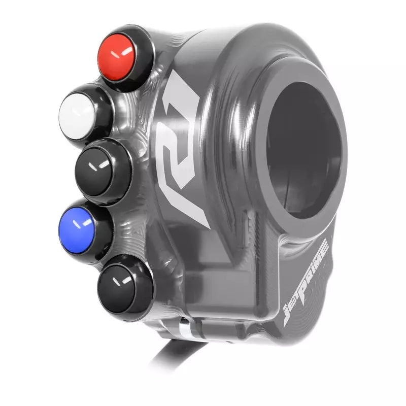 Gasgriffgehäuse mit Lenkerschalter JetPrime Yamaha YZF-R1/M RN65 (20-26) JP ACC 033