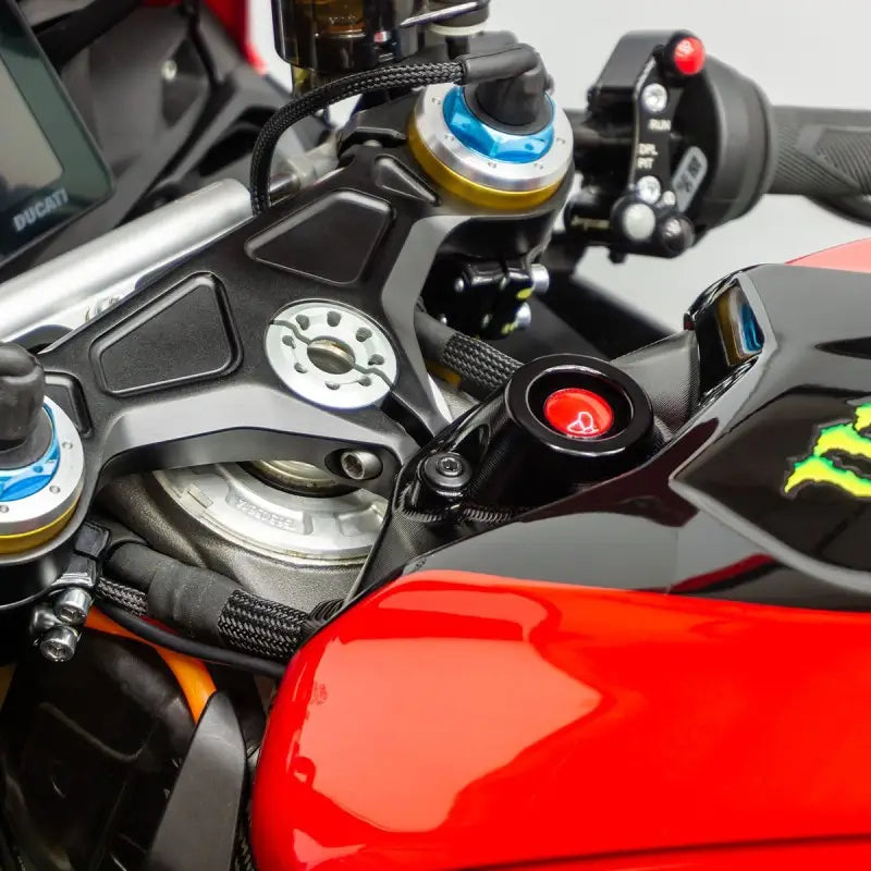 Kill Switch Button mit integrierter Abdeckung JetPrime Ducati Panigale V4 R (26) JP KS DU001