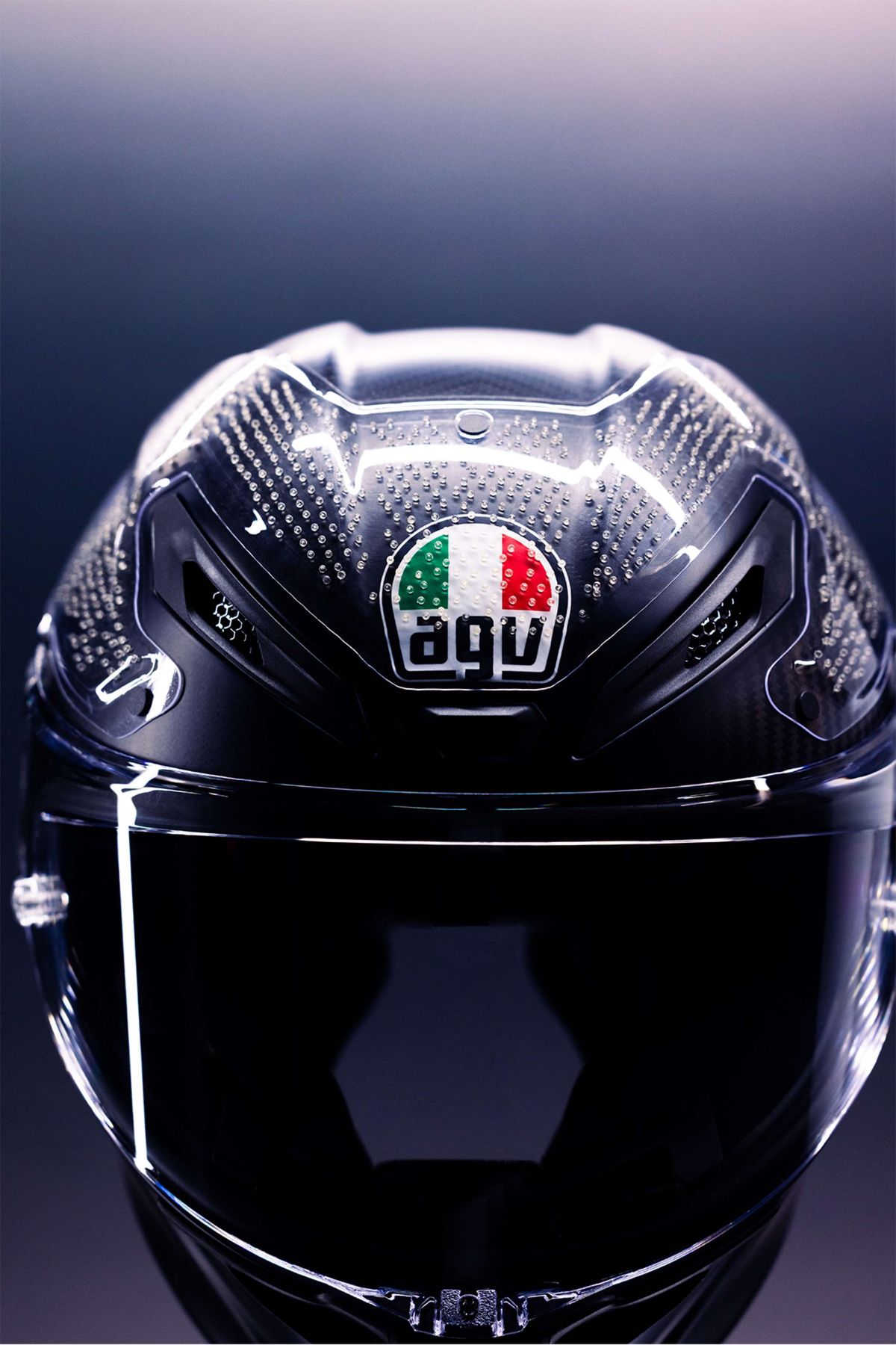 AGV Pista GP R3 Frontansicht mit Sphera-Außenlage