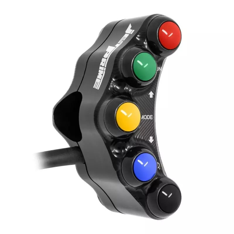 Interruptor de manillar derecho Street JetPrime Yamaha YZF-R1/M RN32 RN49 (15-19) JP PLD 003 