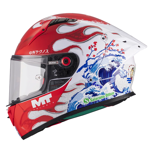 MT-Helmets KRE+ S Helm Ryusei Yamanaka Replica 2025 A5 Glow Comprehensive