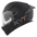 KYT R2R Helmet Plain black matte Y6R200X6 