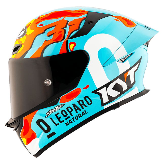 Casque KYT TT-Revo Réplique Léopard Aragon Y6TR0054 
