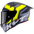 KYT R1R Racing Helmet Carbon Accelerator Yellow Y6R10010 