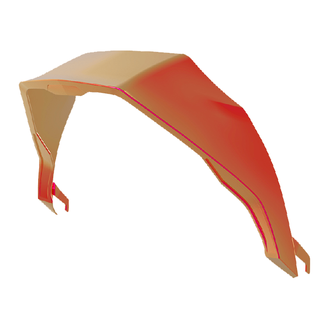 Nexx X.R3R スポイラー 赤 