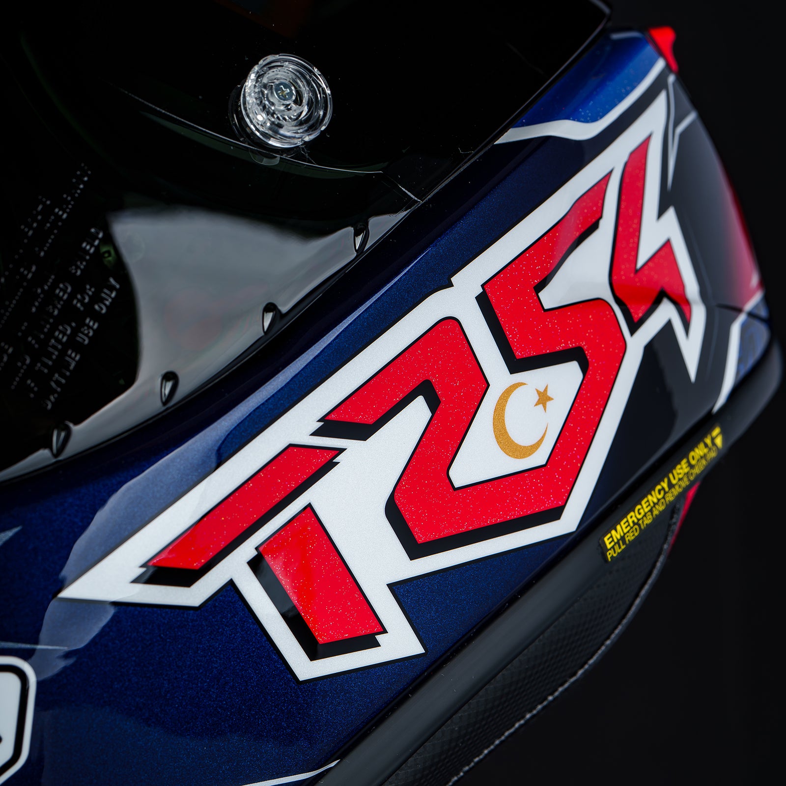 Casco Shoei X-SPR PRO Replica di Toprak Razgatlıoğlu 2025 