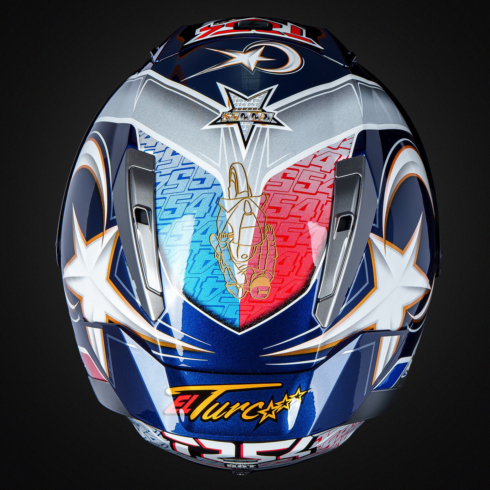 Casco Shoei X-SPR PRO Replica di Toprak Razgatlıoğlu 2025 