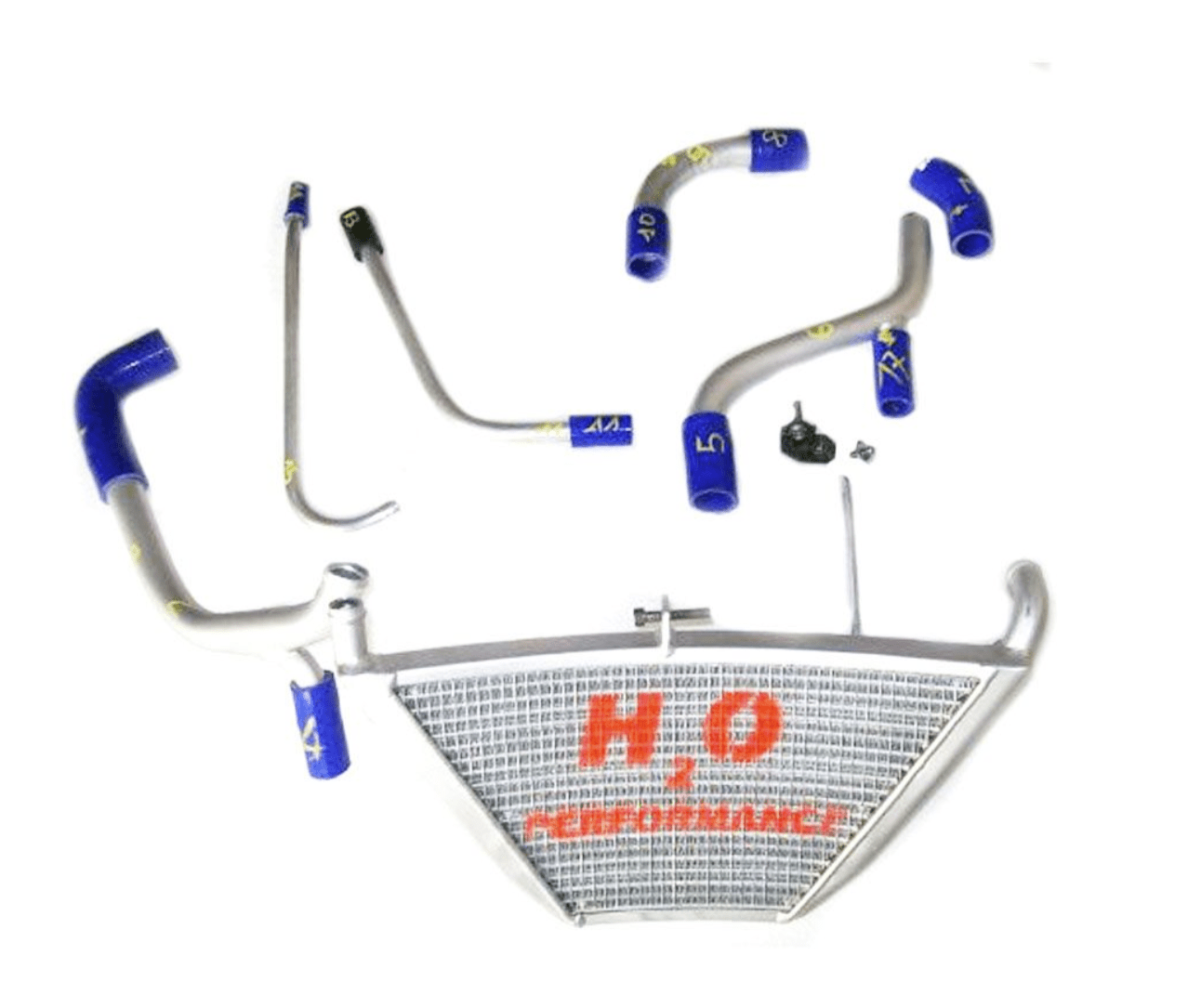 Additional Water Cooler Kit H2O Performance Kawasaki ZX-10 R/RR (11-20) 