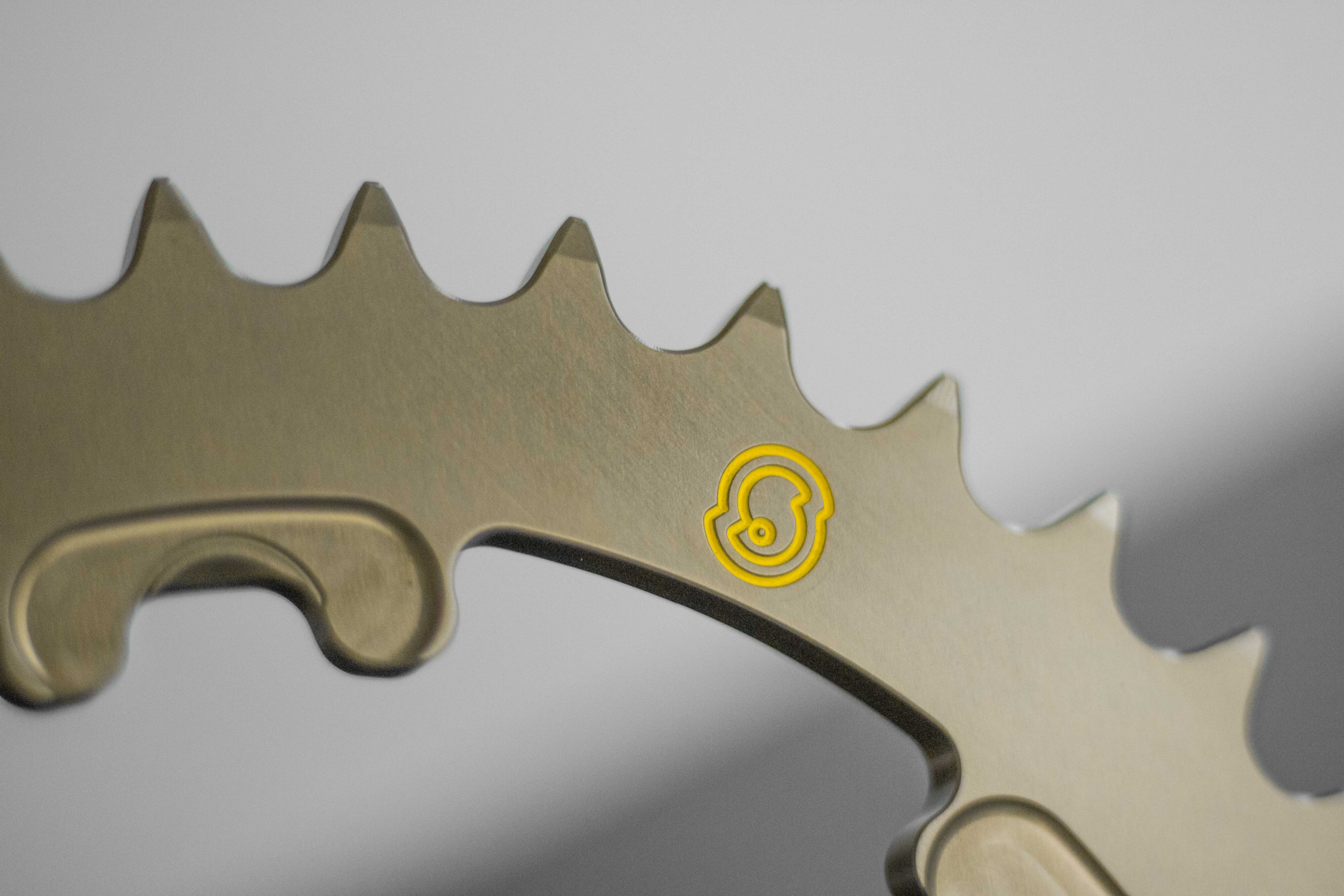 Sitta Aluminium Pignon de chaîne 266D Quick Fit pour moyeu arrière – 37-46 dents, pas 520/525 