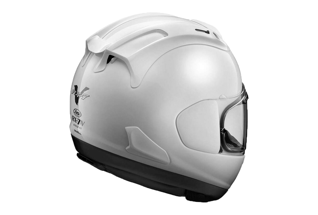 Arai RX-7V Evo Helmet Diamond White – TGP MotoRacing