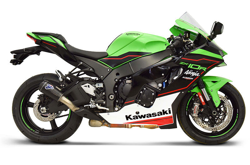 Kit d'échappement Termignoni Slip-On GP2R-RHT Noir Kawasaki ZX-10 R/RR (21-25) 