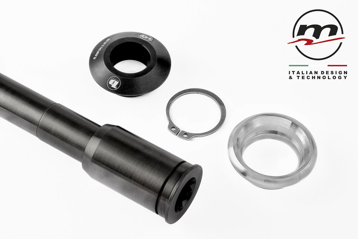 Kit de changement rapide d'axe de roue avant Melotti Racing Ducati Panigale V2 955 (20-24) BA-SSP.DU.2.20.KPRAR 