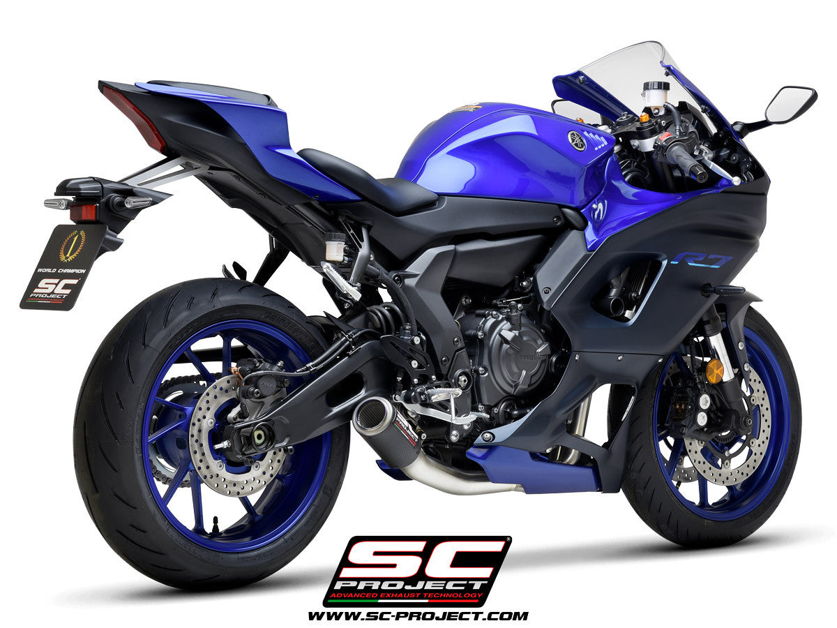 SC-Project Komplettanlage RACE CR-T Yamaha YZF-R7 (21-25) Y36A-CDE36