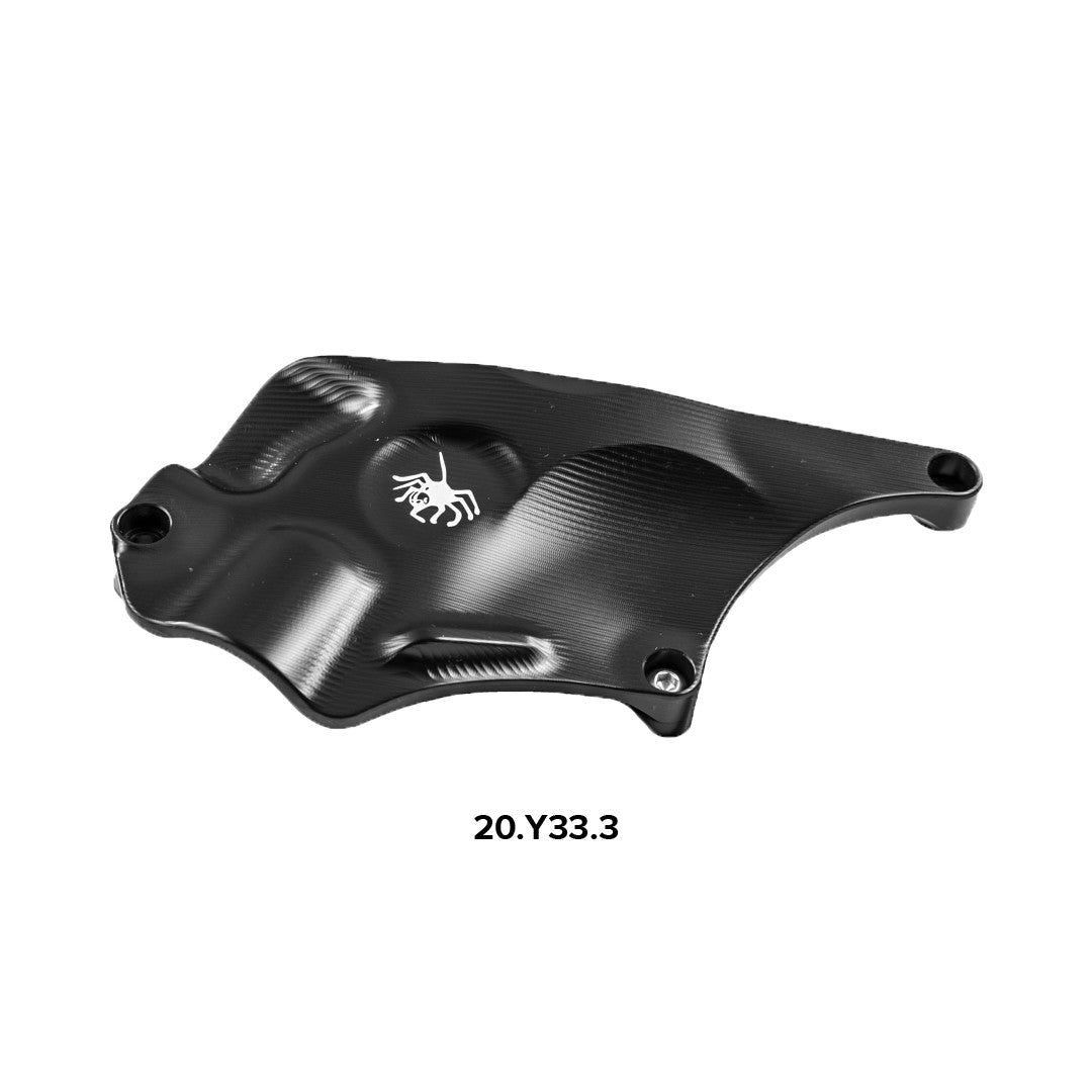 Cubierta de protección de motor de aluminio Spider Yamaha YZF-R1/M RN32, RN49 y RN65 (15-25) 20.Y33 