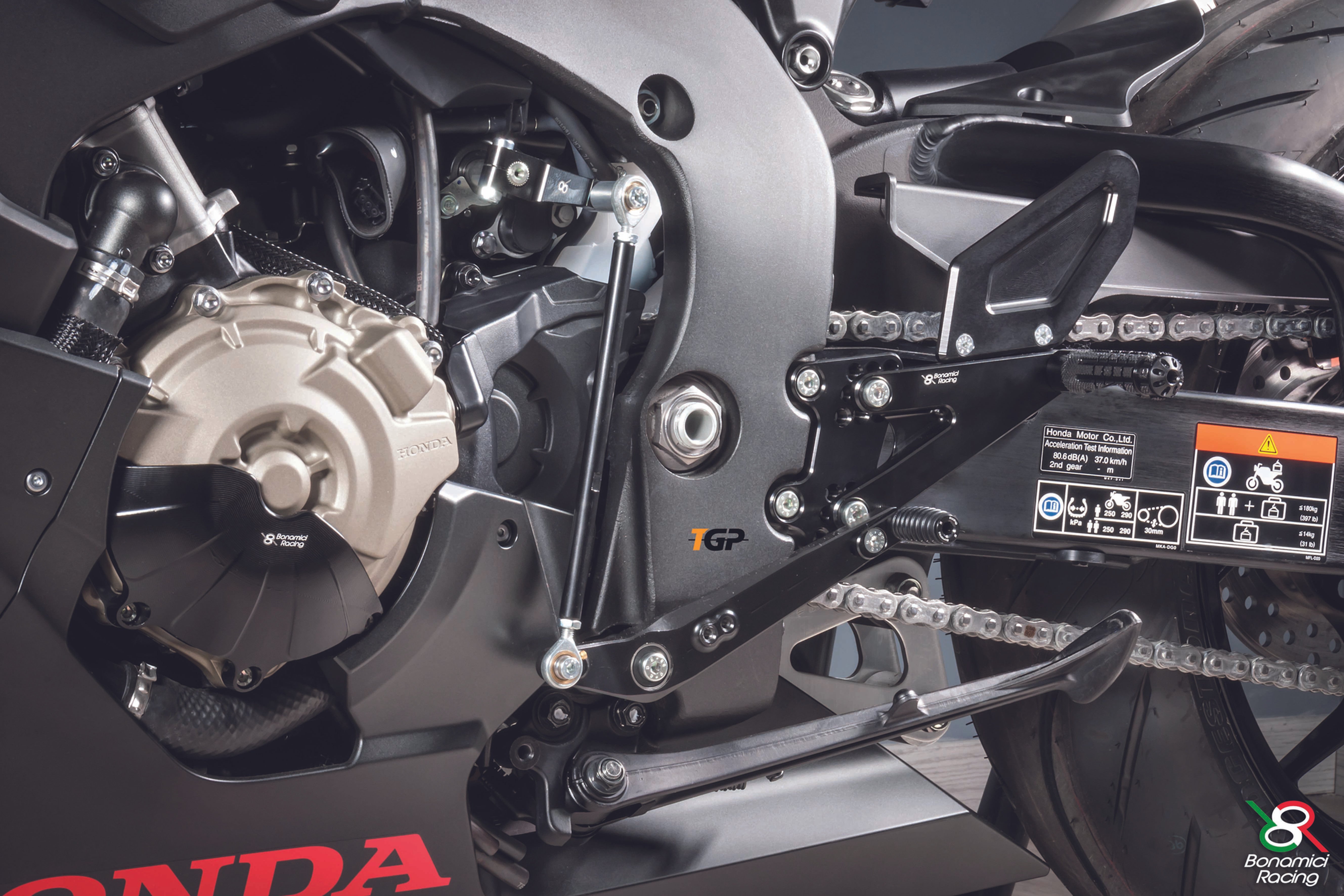 Voetsteun Bonamici Racing Honda CBR 1000 RR SC77 (17-19) H013 