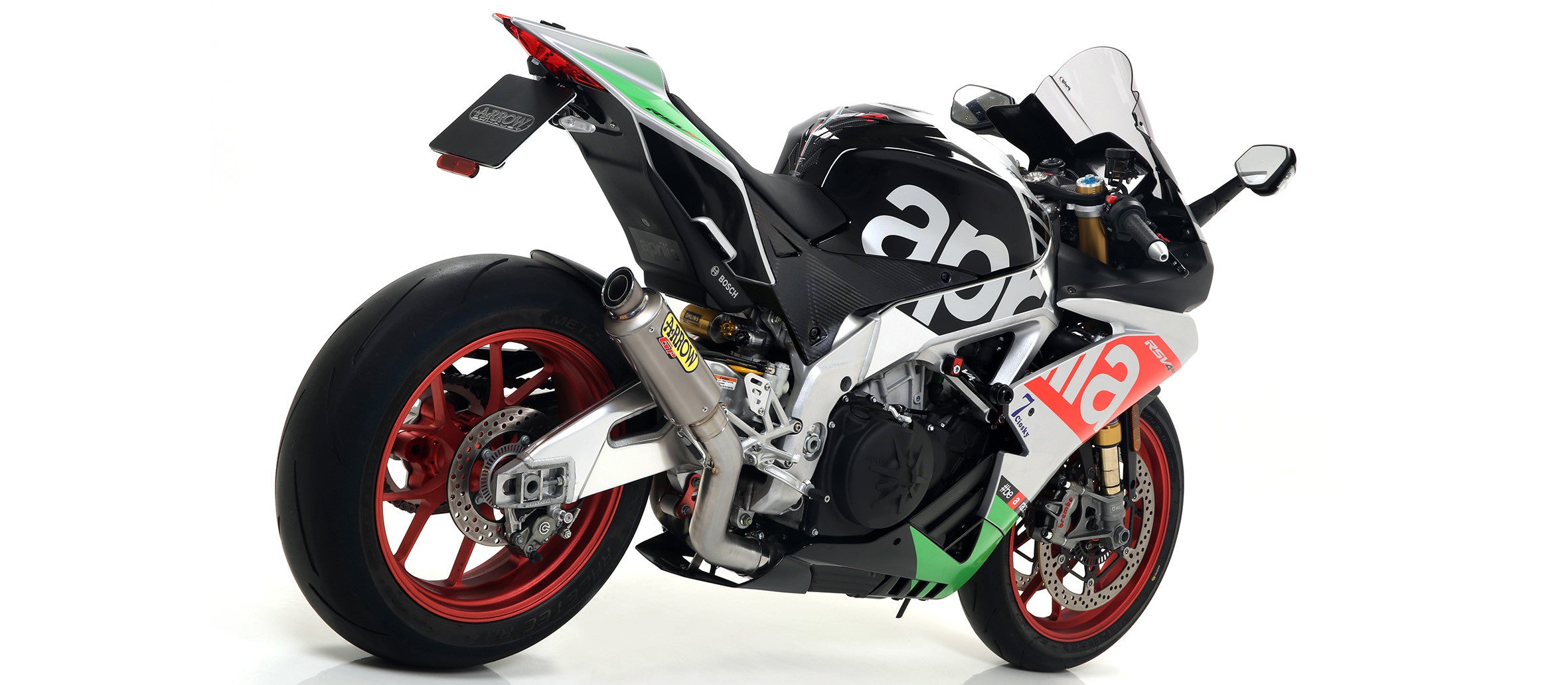 Kit Slip-on Arrow GP2 Titanium Aprilia RSV4/RR/RF (17-18) 71542GP